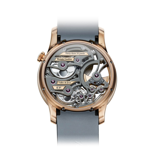 ROMAIN GAUTHIER インサイト・マイクロローター スケルトン レッドゴールド-MON00331 MON00331